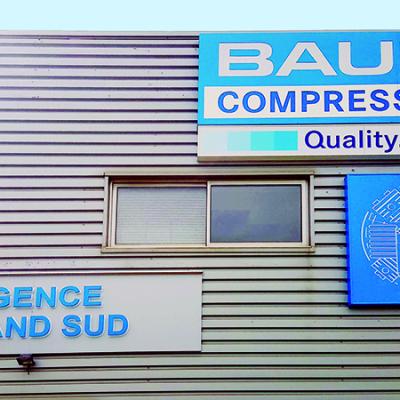 Enseigne Caissons Pochoirs Eclaires Bauer1