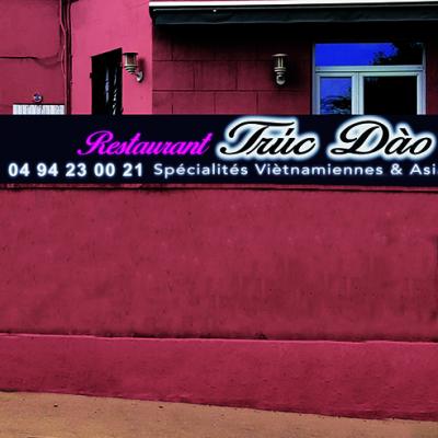 Ensiegne Lettres En Relief Lettres Retro Eclairees Led Truc Dao